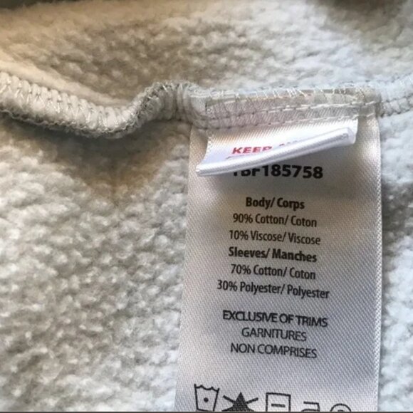 TRIPLE FIVE SOUL Varsity Style Gray/Blue Full Zip Jacket Pockets 14/16 (… - Picture 5 of 7